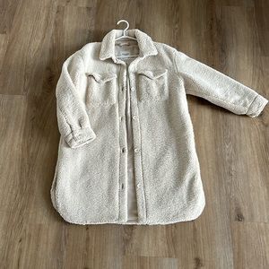 Abercrombie & Fitch teddy winter coat